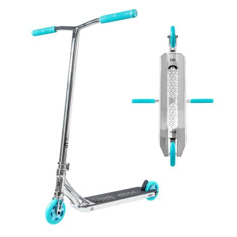 CORE SL3 Complete Stunt Scooter - Chrome/Teal £249.95